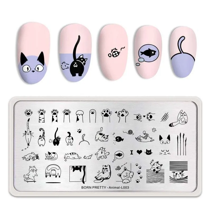 BP Stamping Plate - Animal (L003)