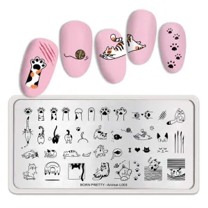 BP Stamping Plate - Animal (L003)