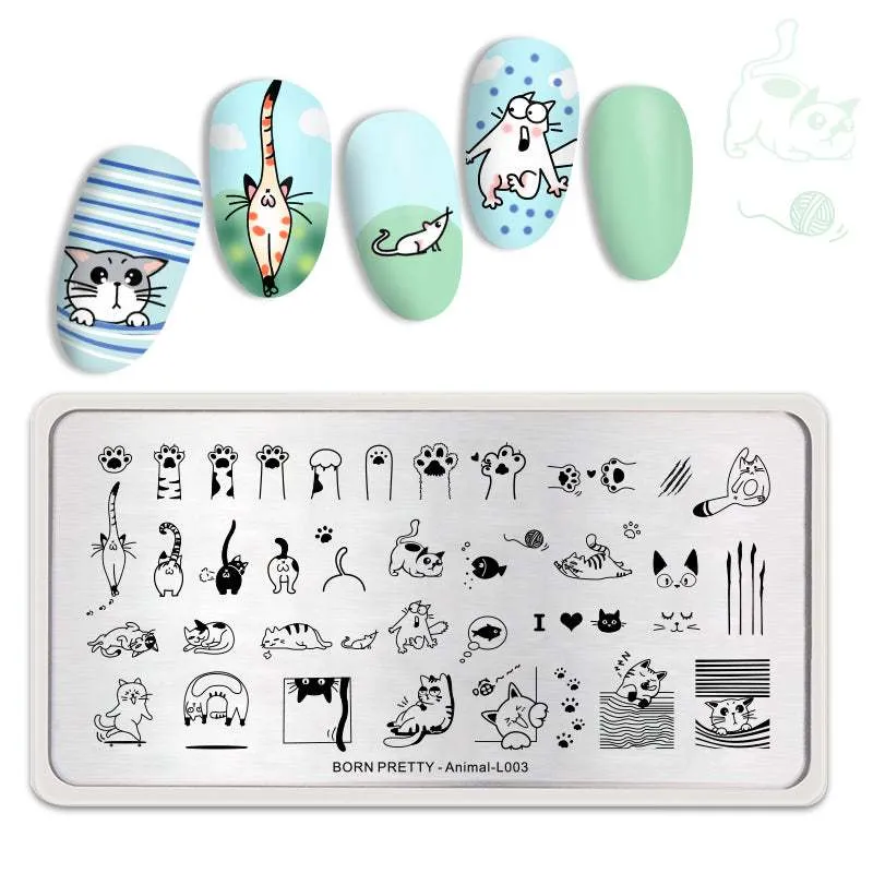 BP Stamping Plate - Animal (L003)