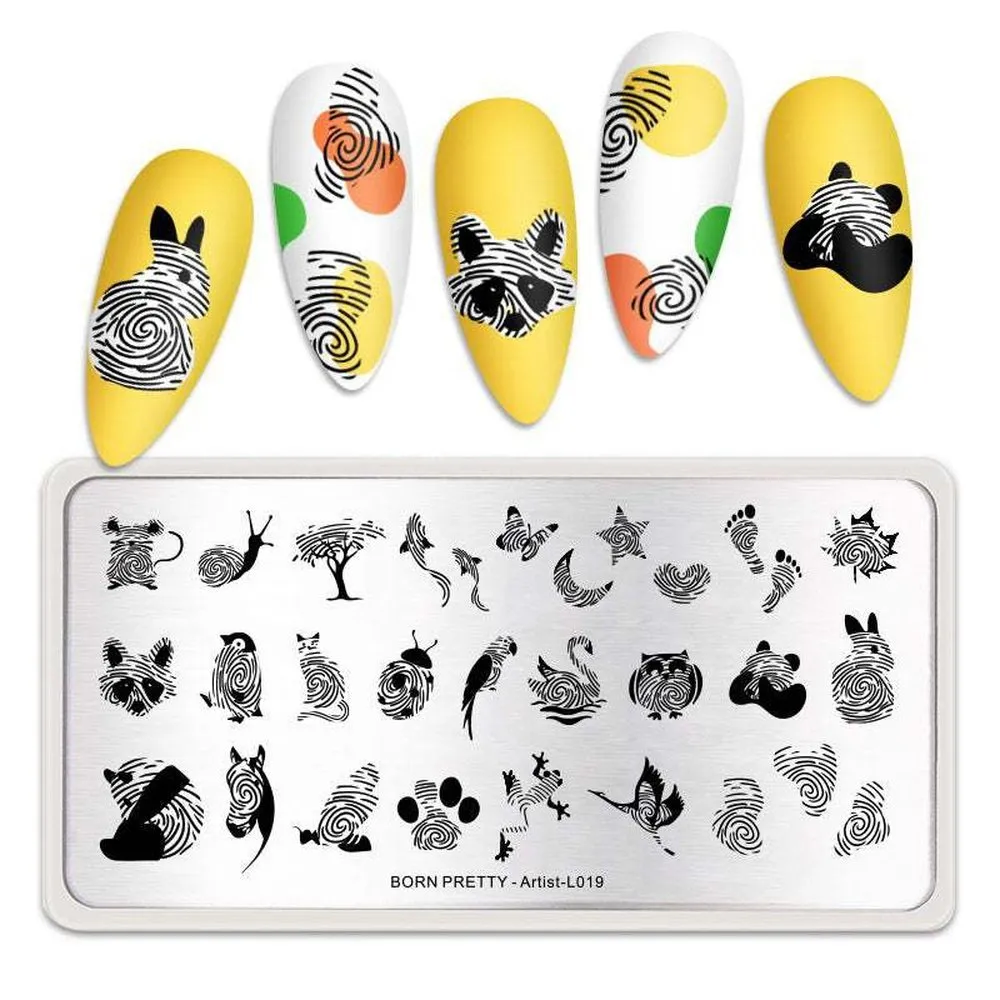 BP Stamping Plate - Artist (L019)