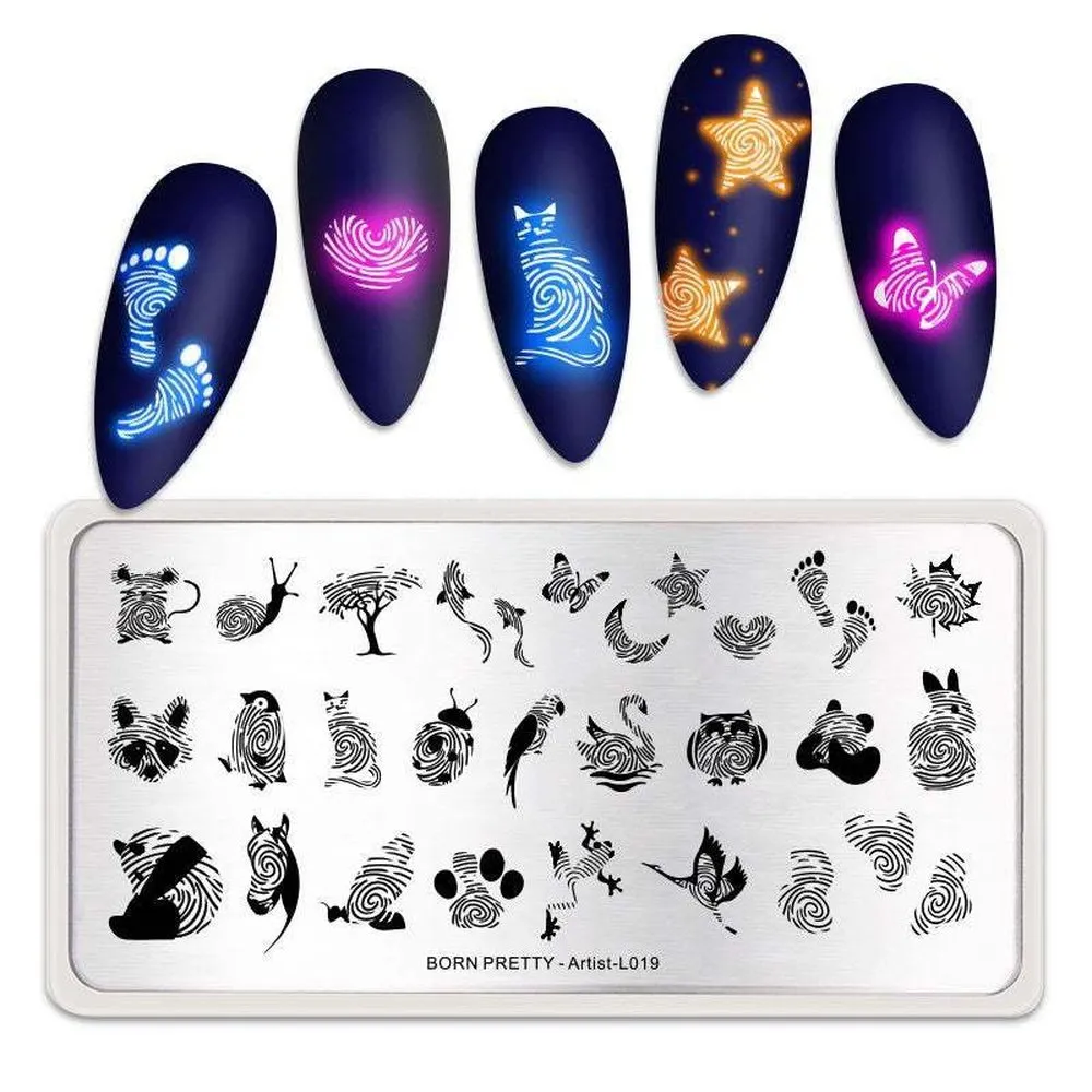 BP Stamping Plate - Artist (L019)