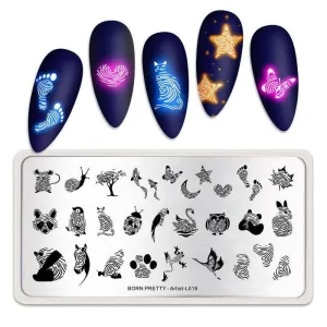 BP Stamping Plate - Artist (L019)