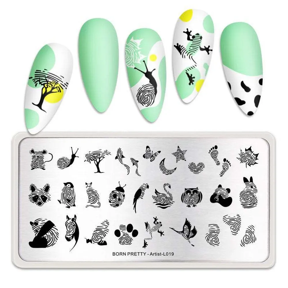 BP Stamping Plate - Artist (L019)