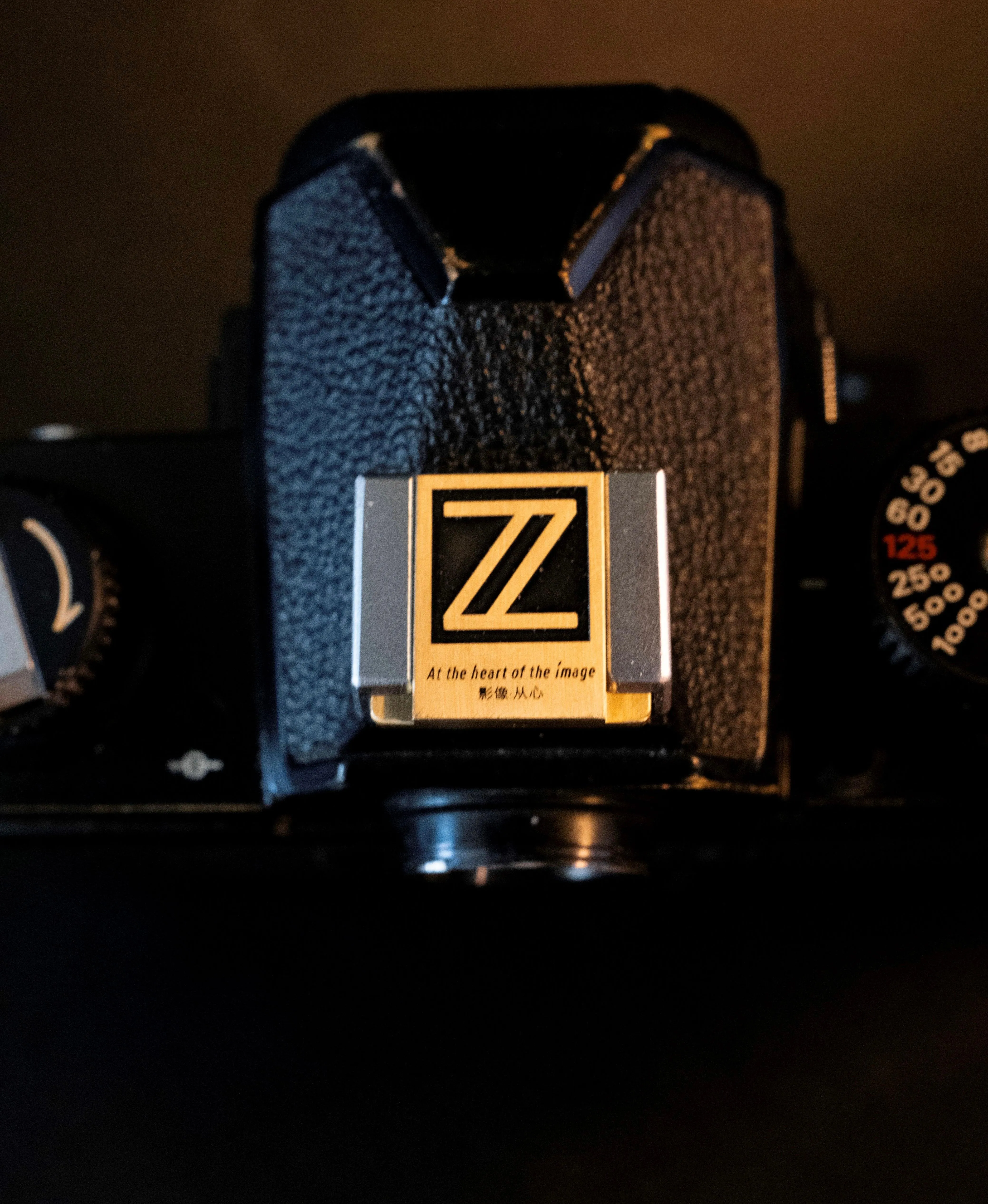 Bronze  Z Hot Shoe Cover