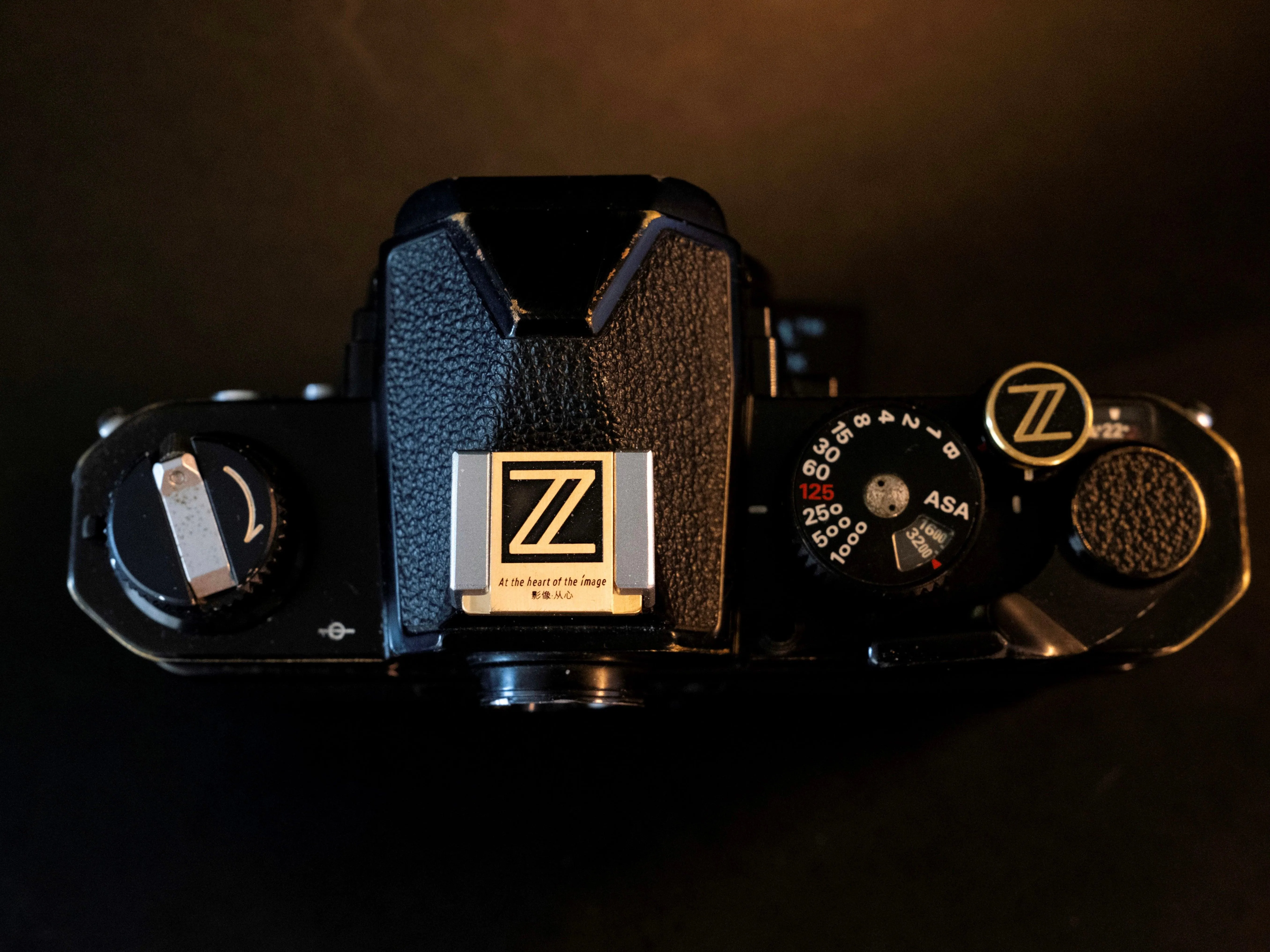 Bronze  Z Hot Shoe Cover
