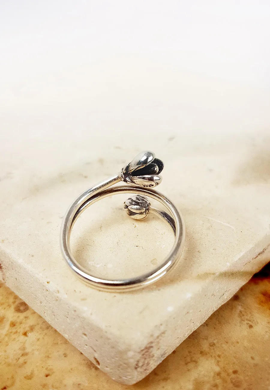 Budding Magnolia Ring