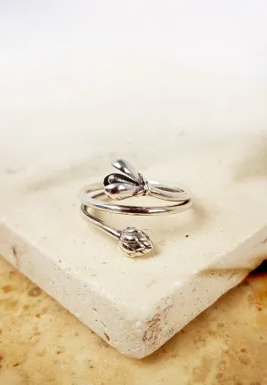 Budding Magnolia Ring