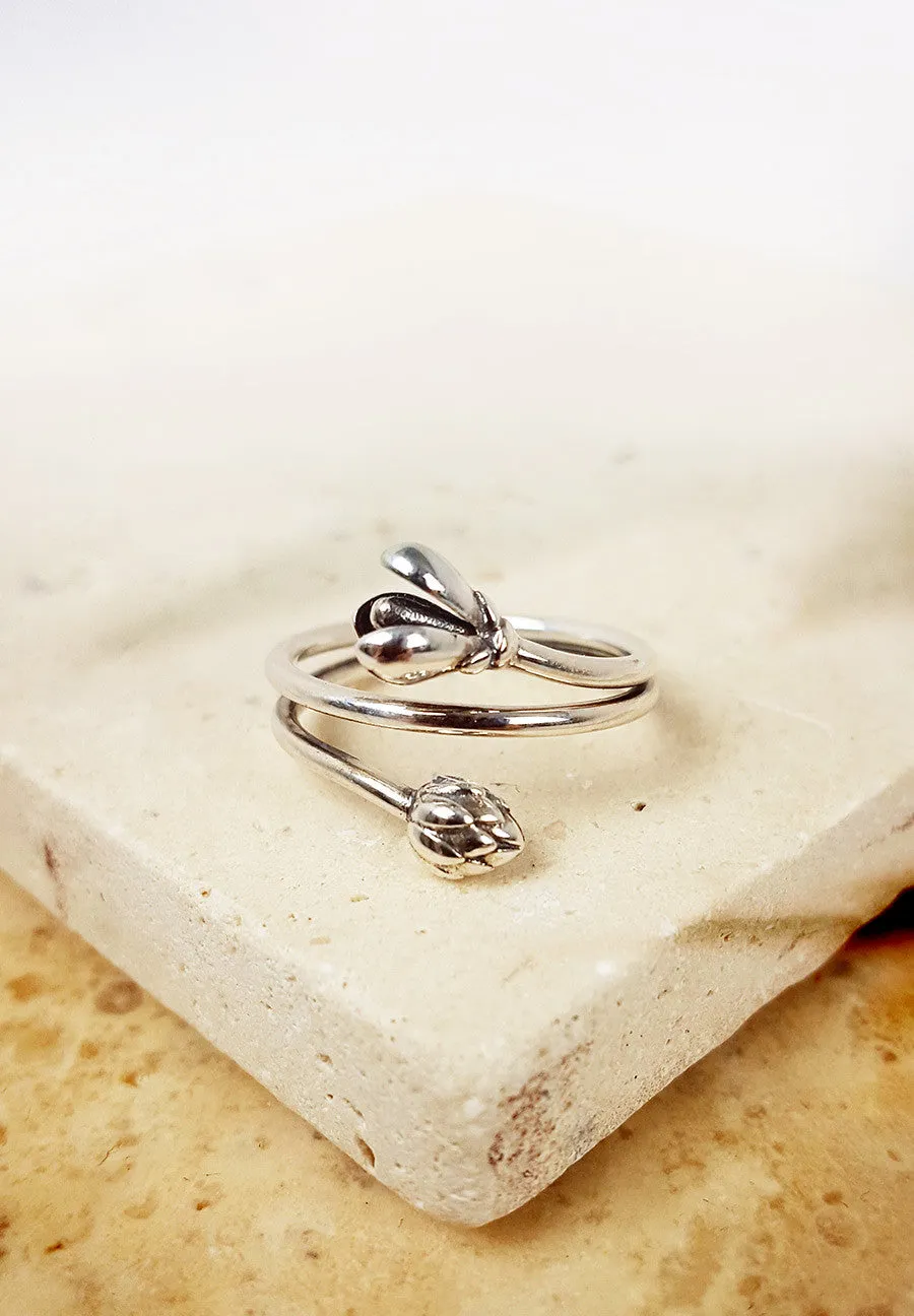 Budding Magnolia Ring
