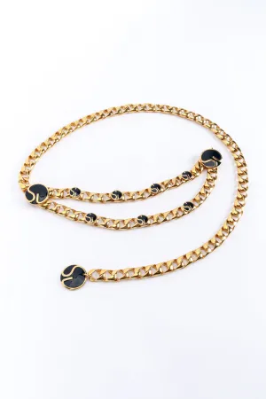 Cable Chain Medallion Belt
