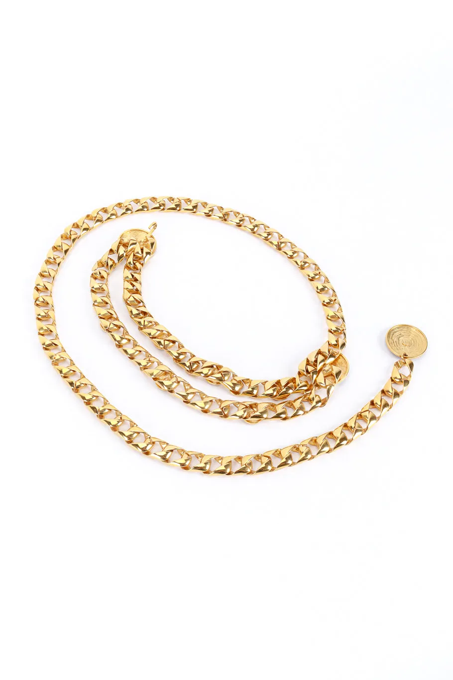 Cable Chain Medallion Belt