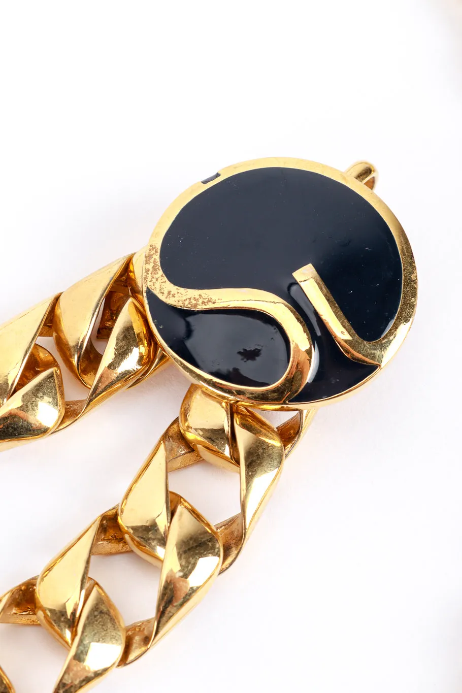 Cable Chain Medallion Belt