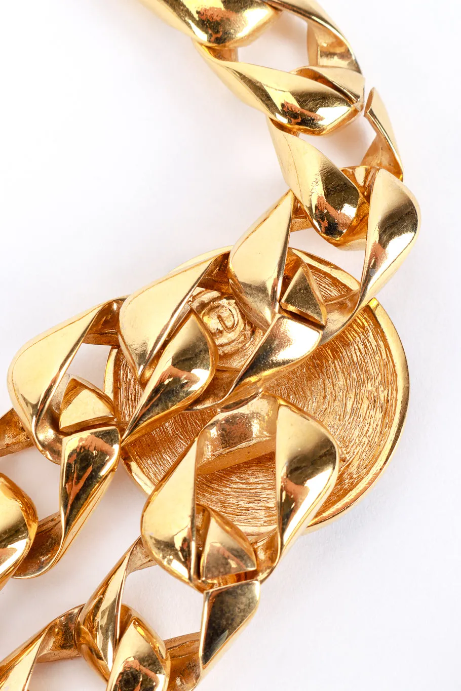 Cable Chain Medallion Belt