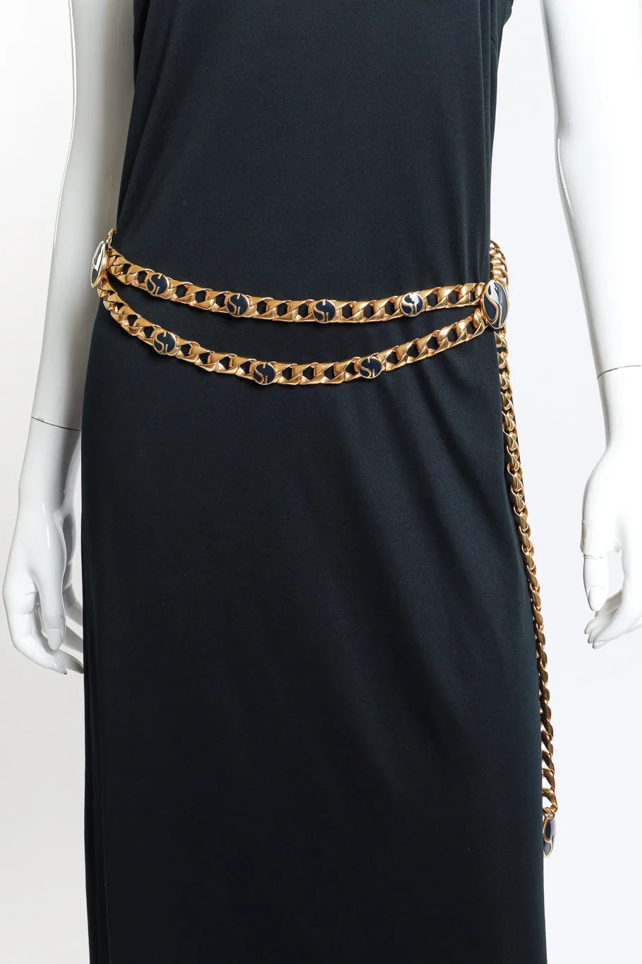 Cable Chain Medallion Belt