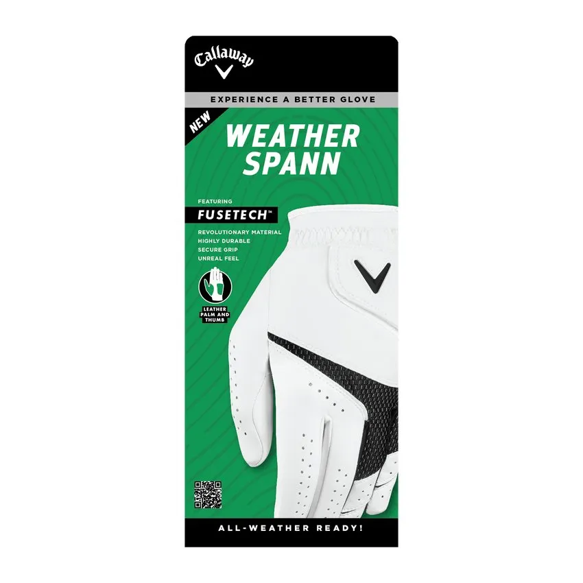 Callaway Women's Weather Spann Gloves (2-Pack)