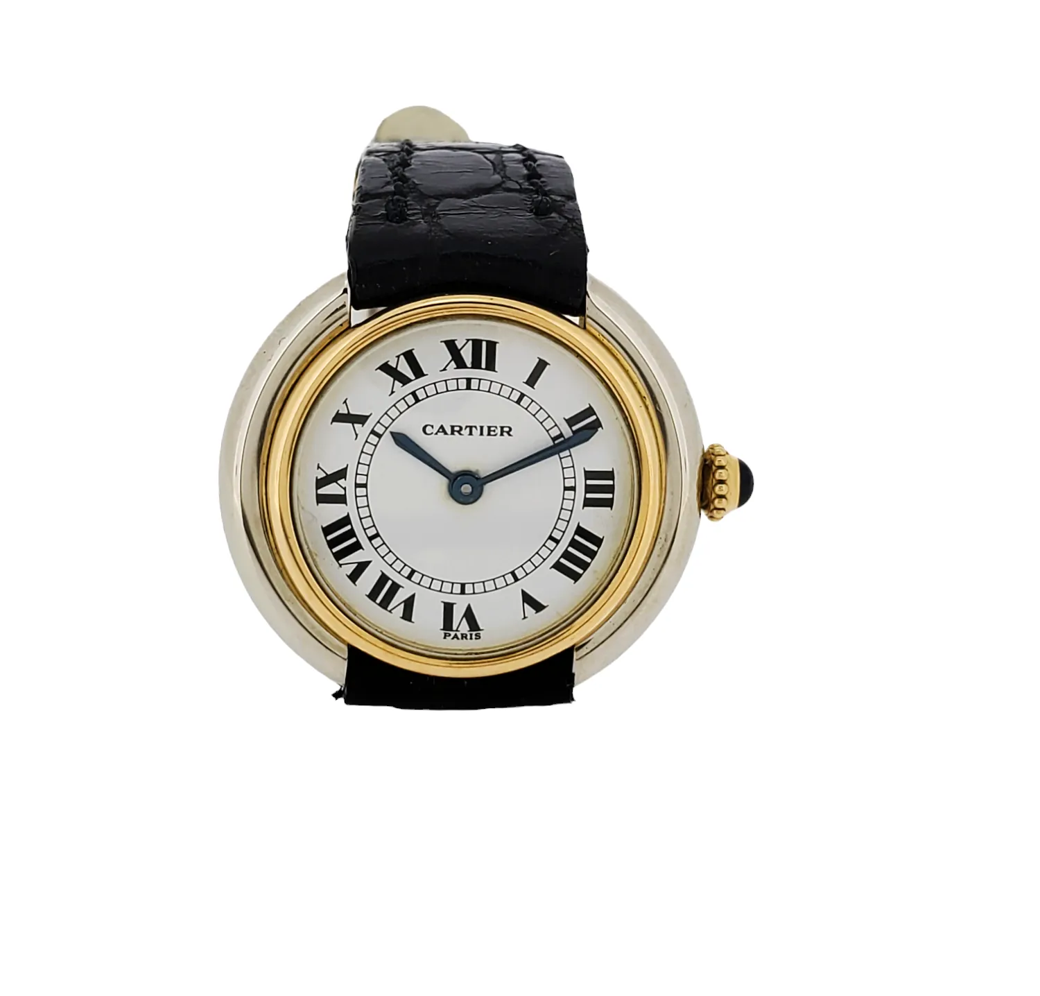 Cartier Paris Vendome  Small 2-Tone Watch26mm Manual wind ,Circa 1973-1976