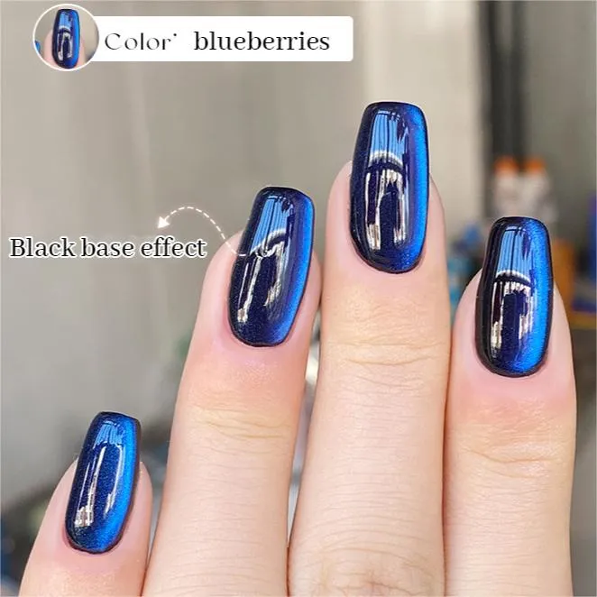 Cat Eye Nail Polish Fine Magnetic Powder Five Colors