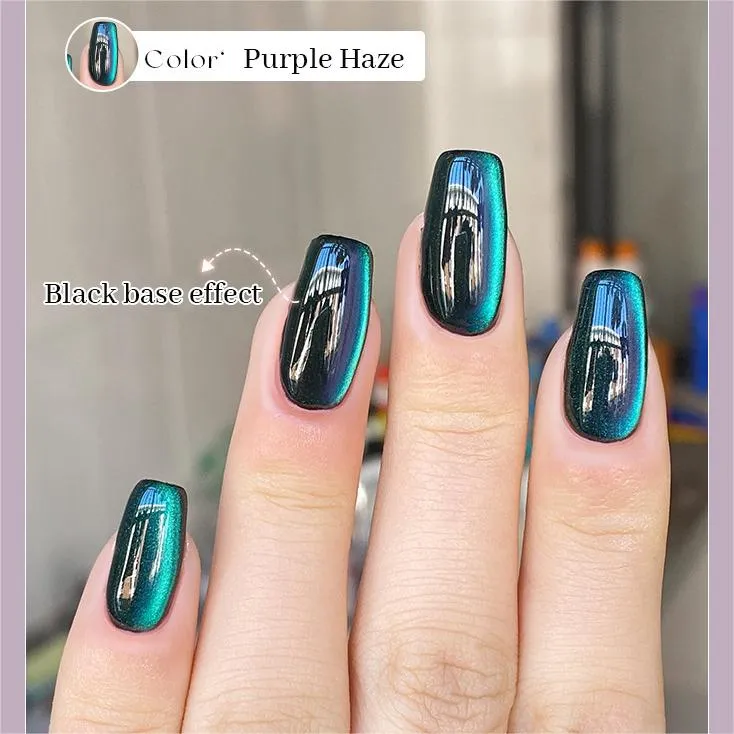 Cat Eye Nail Polish Fine Magnetic Powder Five Colors