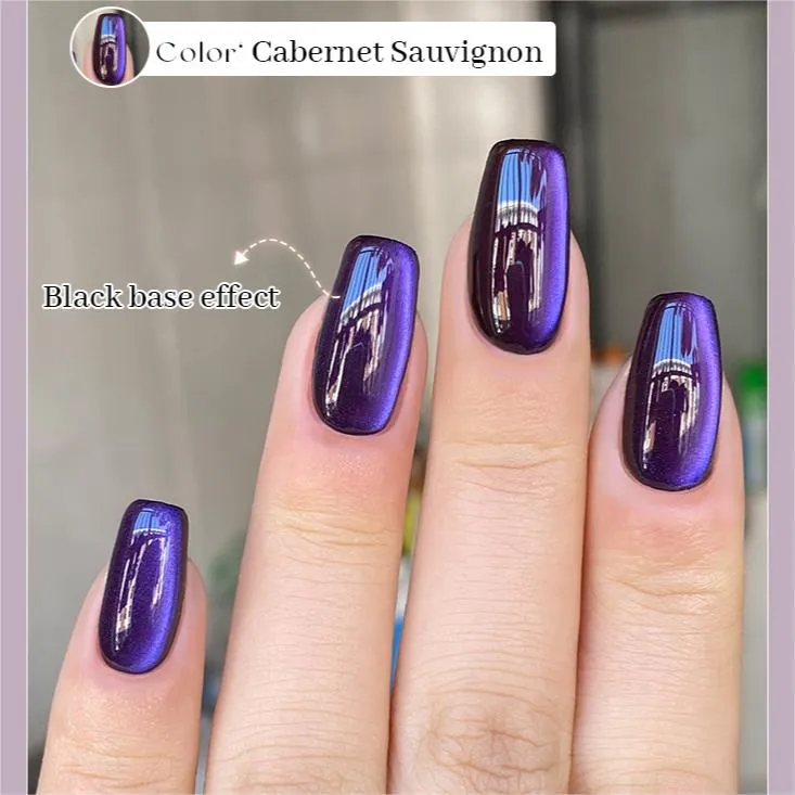 Cat Eye Nail Polish Fine Magnetic Powder Five Colors