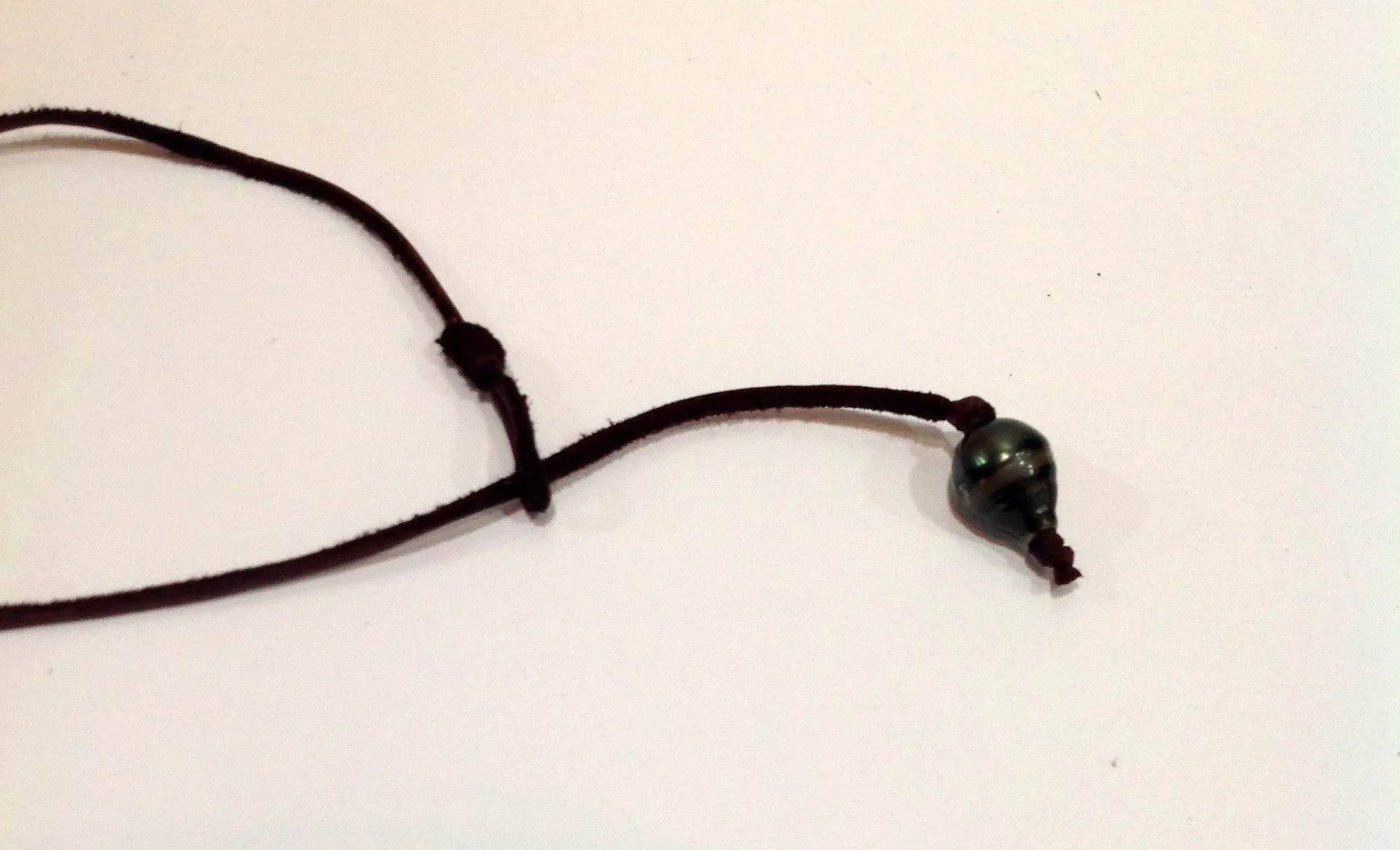 Charm with Tahitian Pearl Necklace
