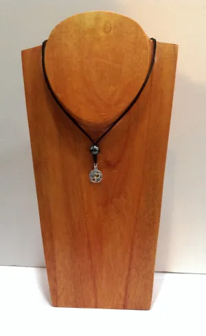 Charm with Tahitian Pearl Necklace