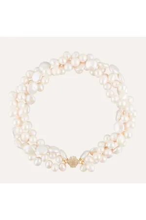 Clara Williams Multi-Strand Pearl Necklace