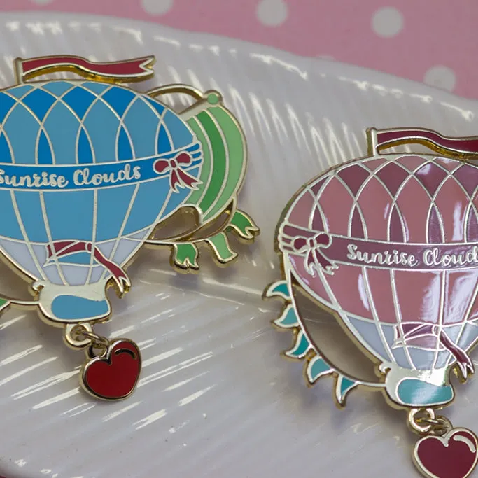 Clouds in Flight pin