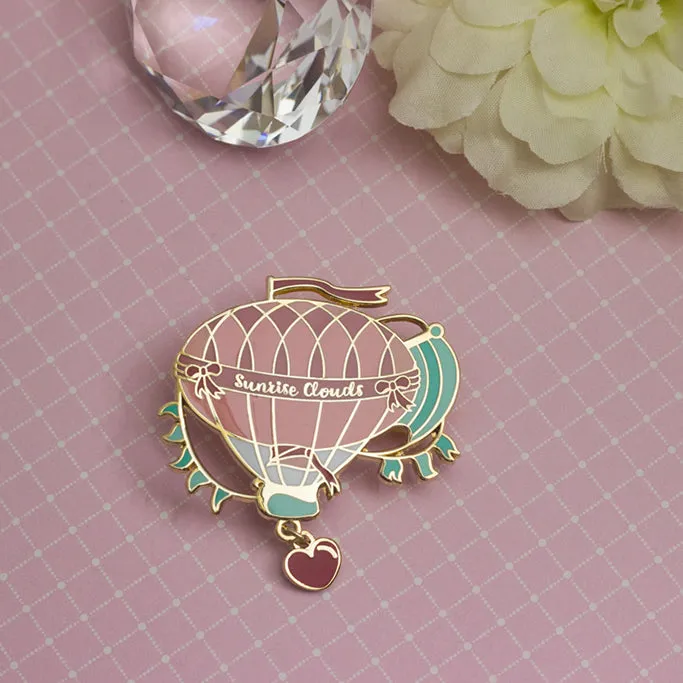Clouds in Flight pin
