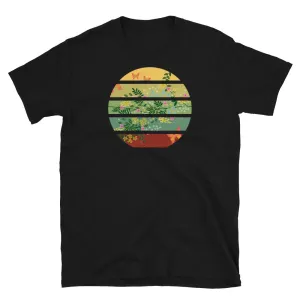 Cottagecore Floral Vintage Sunset Graphic T-Shirt