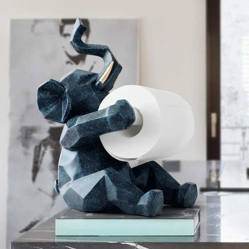 Creative Animal Statue Bathroom Toilet Paper Tissue Holder