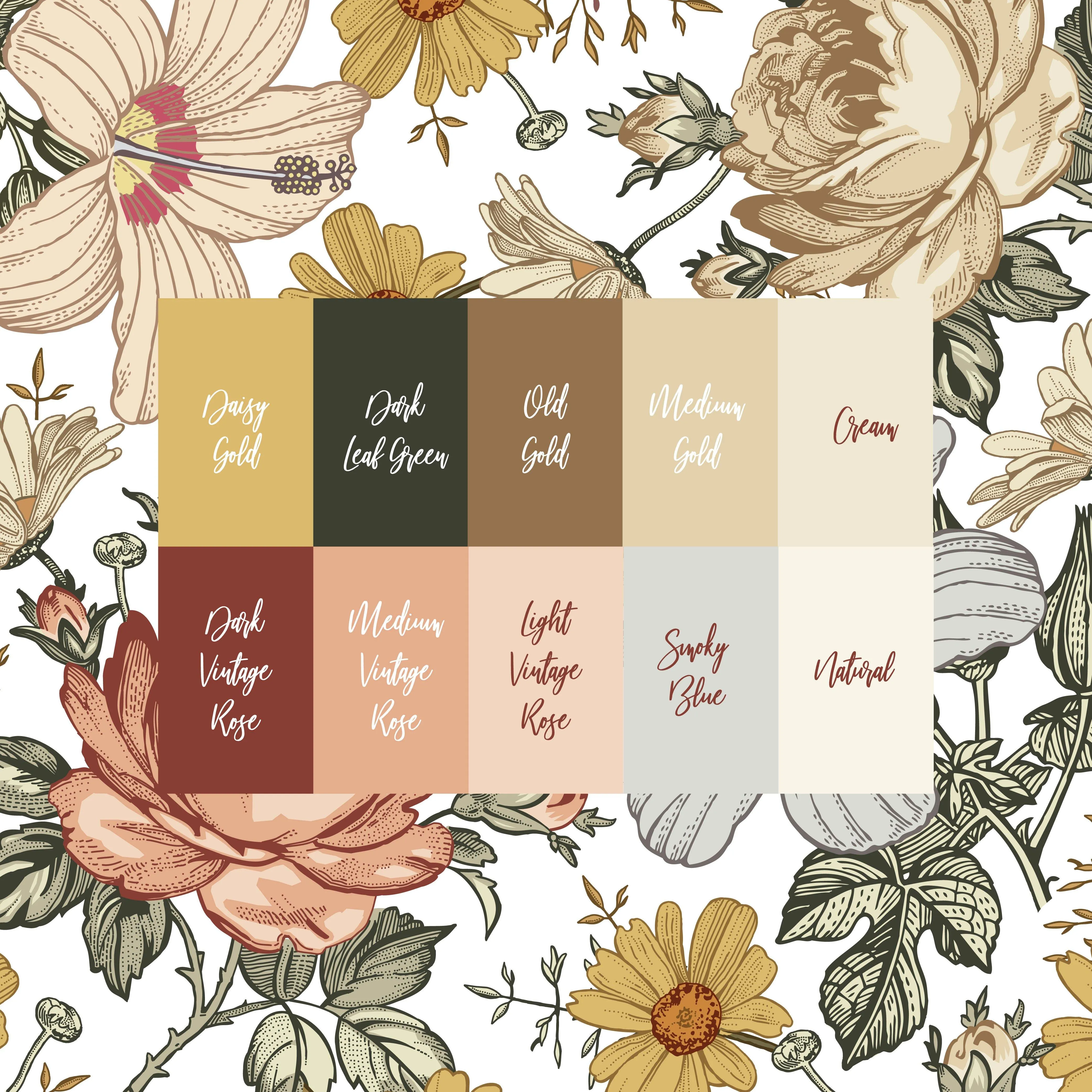 Crib Sheet - Vintage Floral