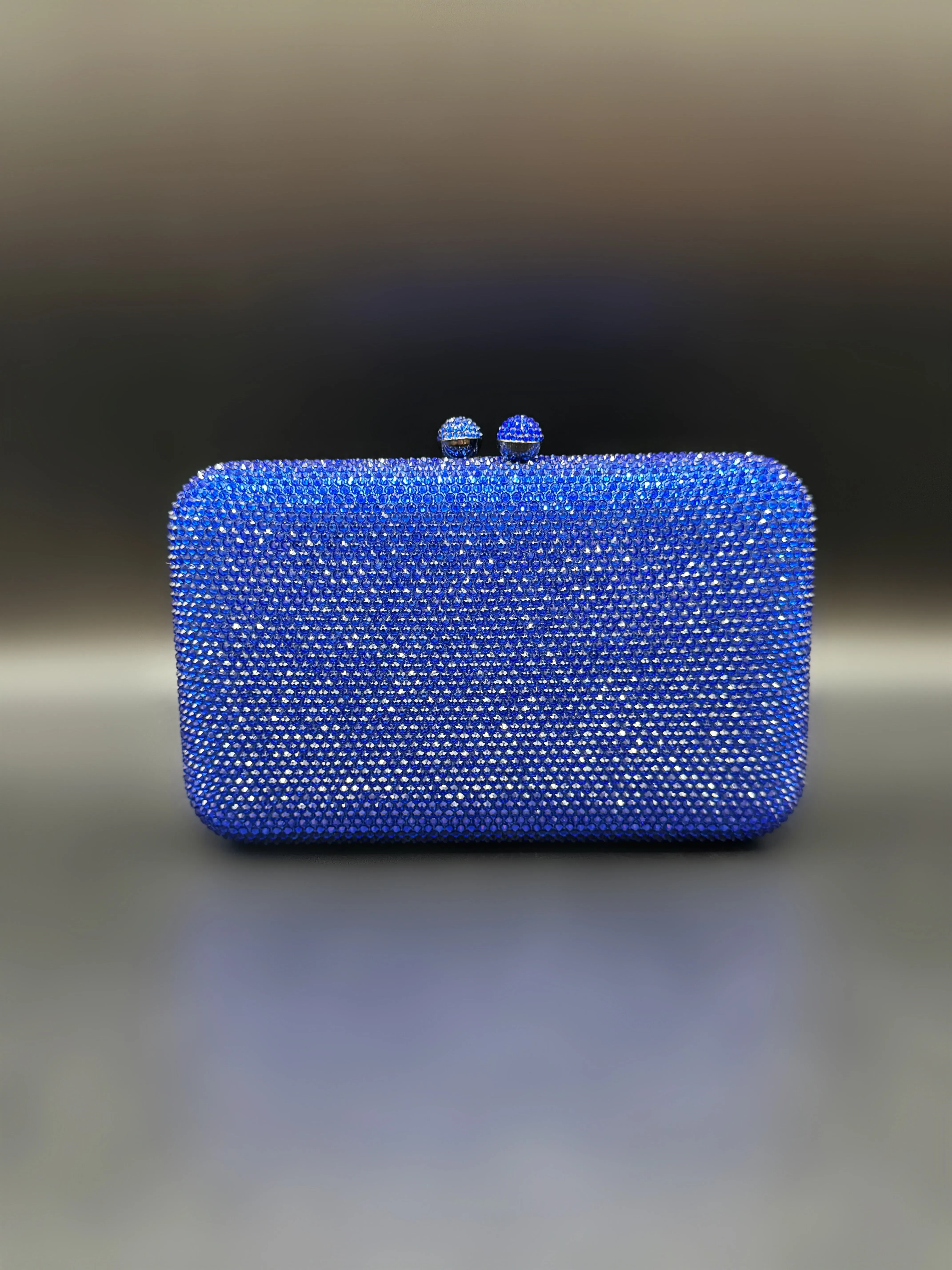 Crystal Clutch Royal Blue 2