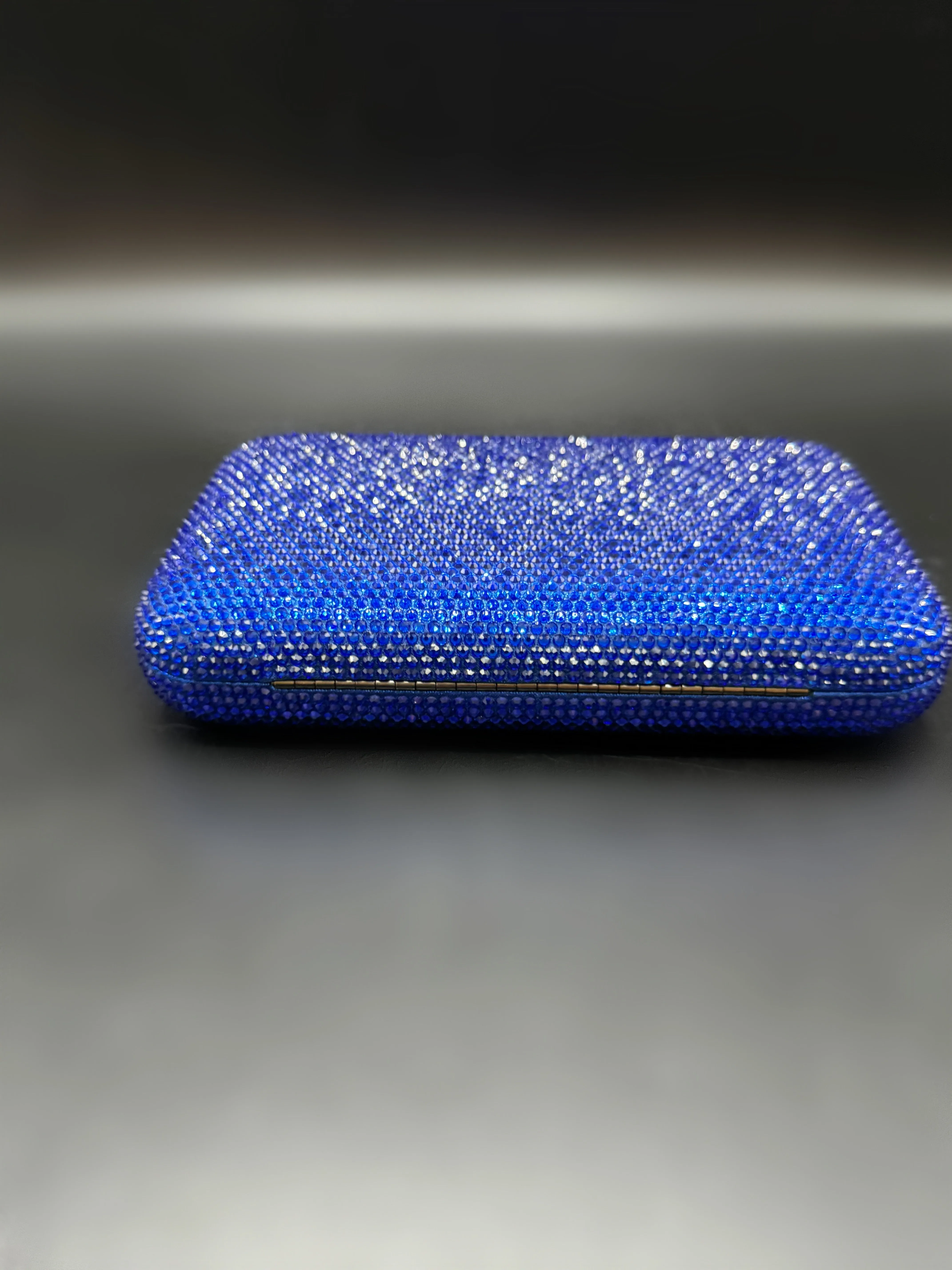 Crystal Clutch Royal Blue 2