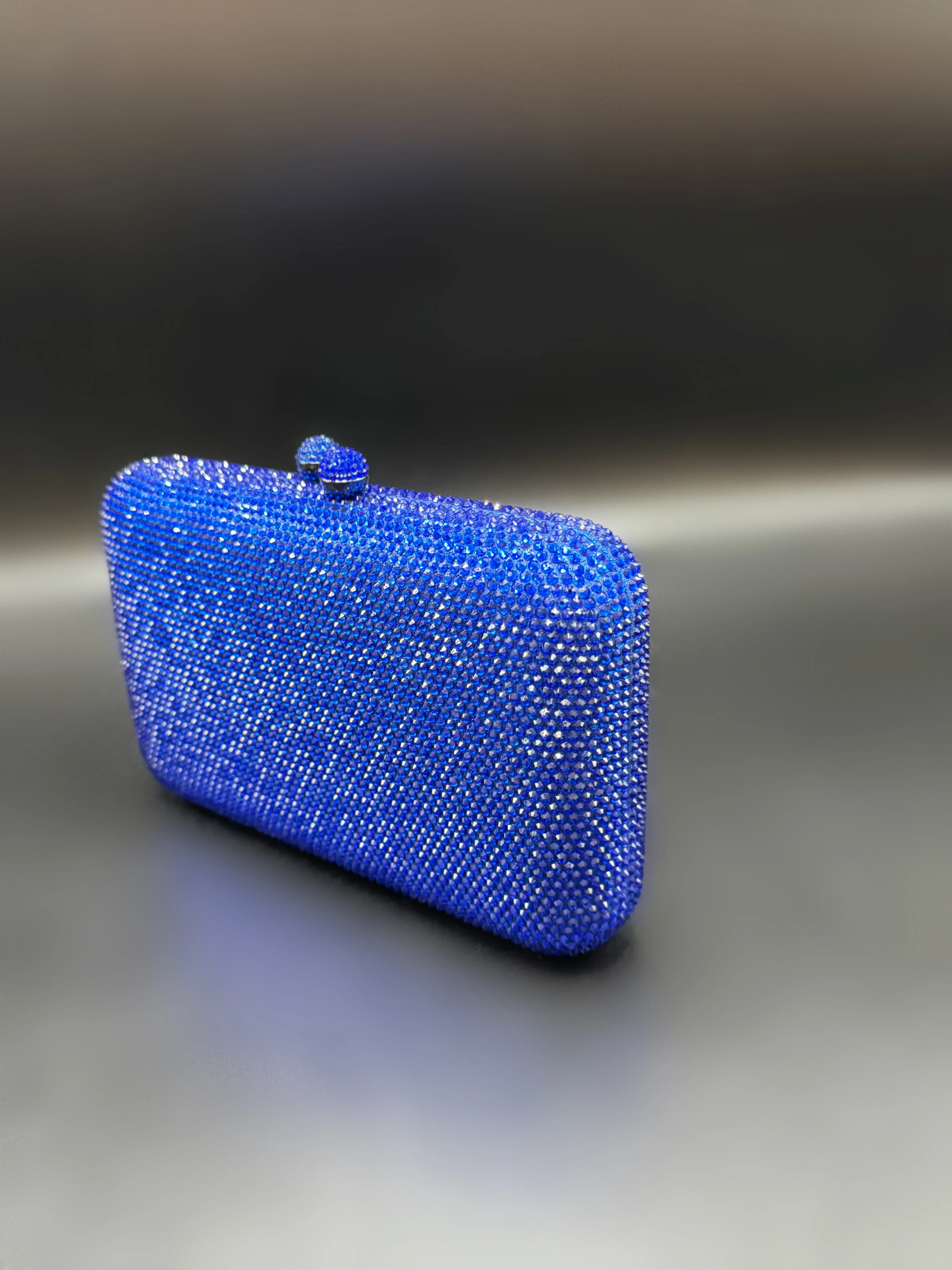Crystal Clutch Royal Blue 2