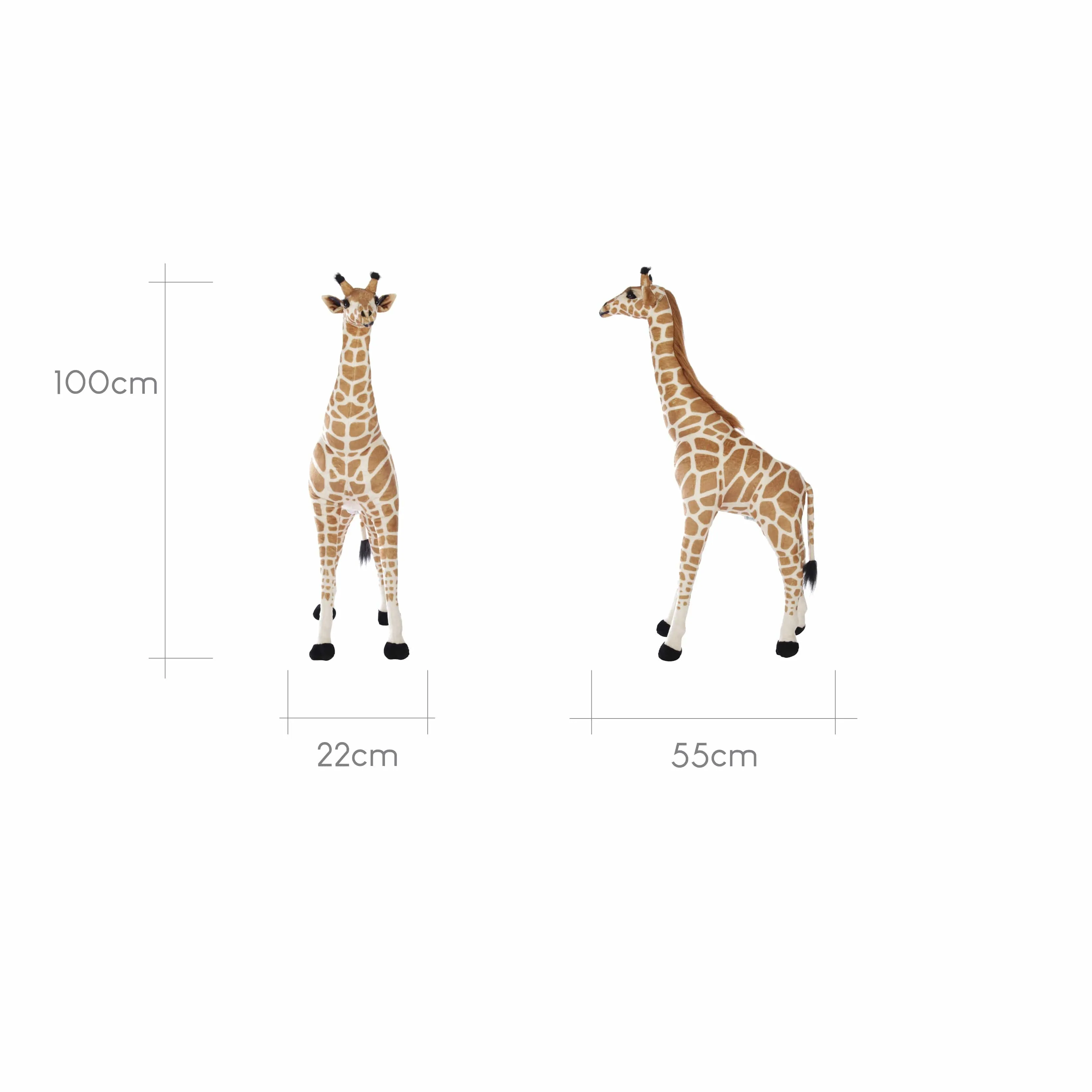 Cuddleco Standing Giraffe (100cm)