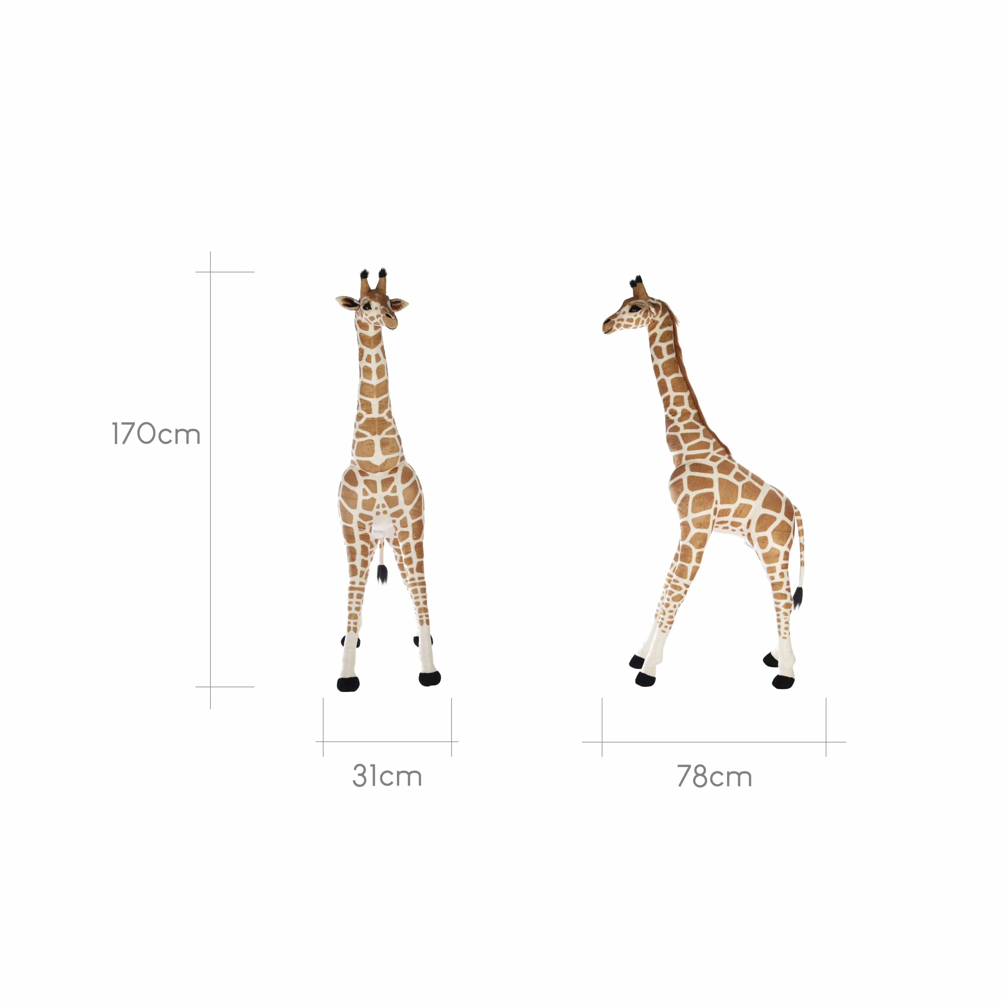 Cuddleco Standing Giraffe (170cm)