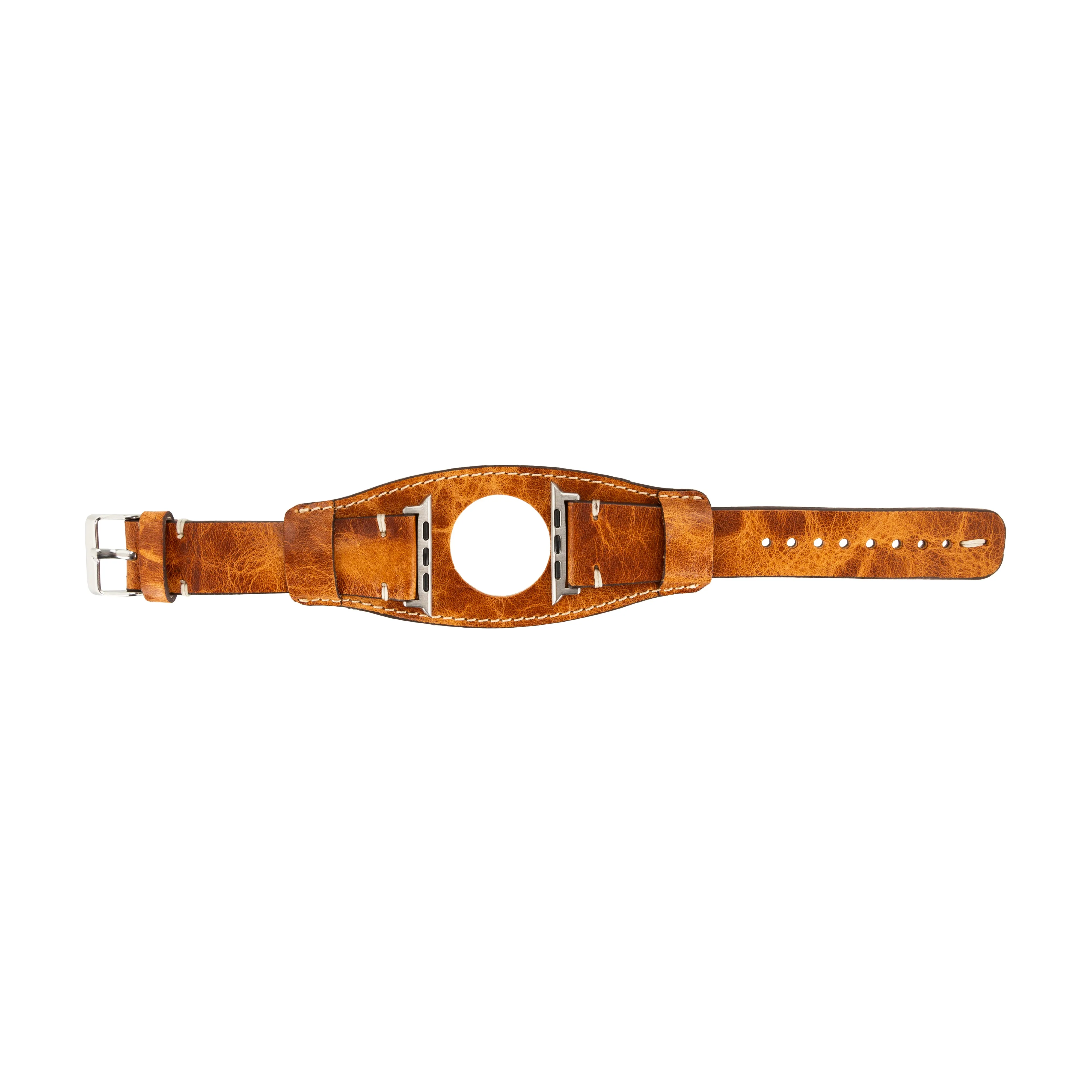 Cuff Leather Fitbit Versa Watch Band