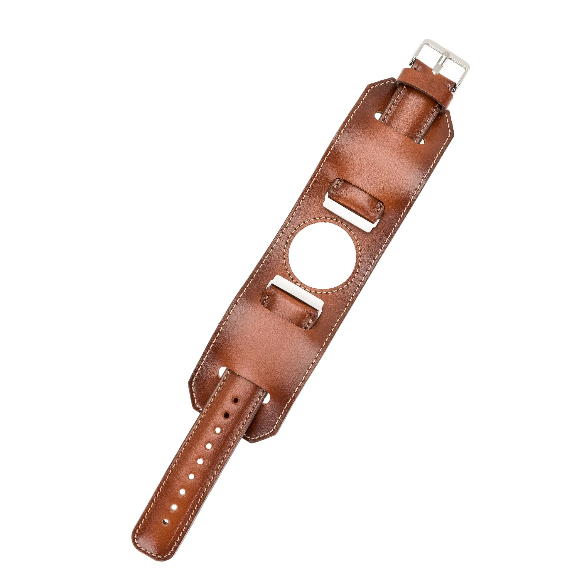 Cuff Leather Fitbit Versa Watch Band