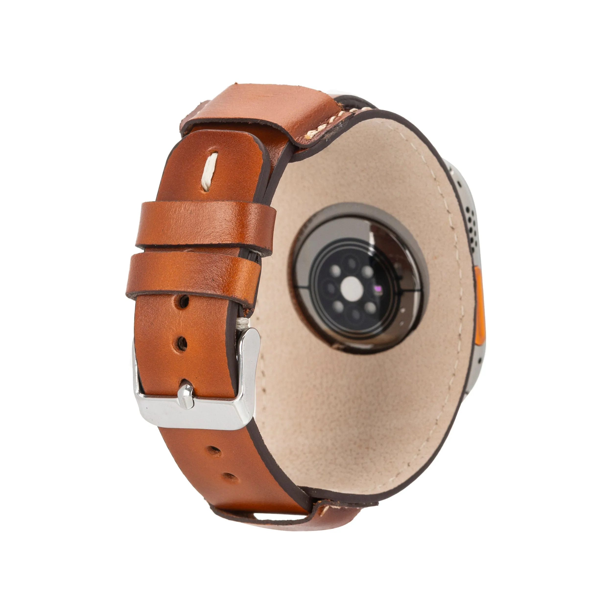 Cuff Leather Fitbit Versa Watch Band
