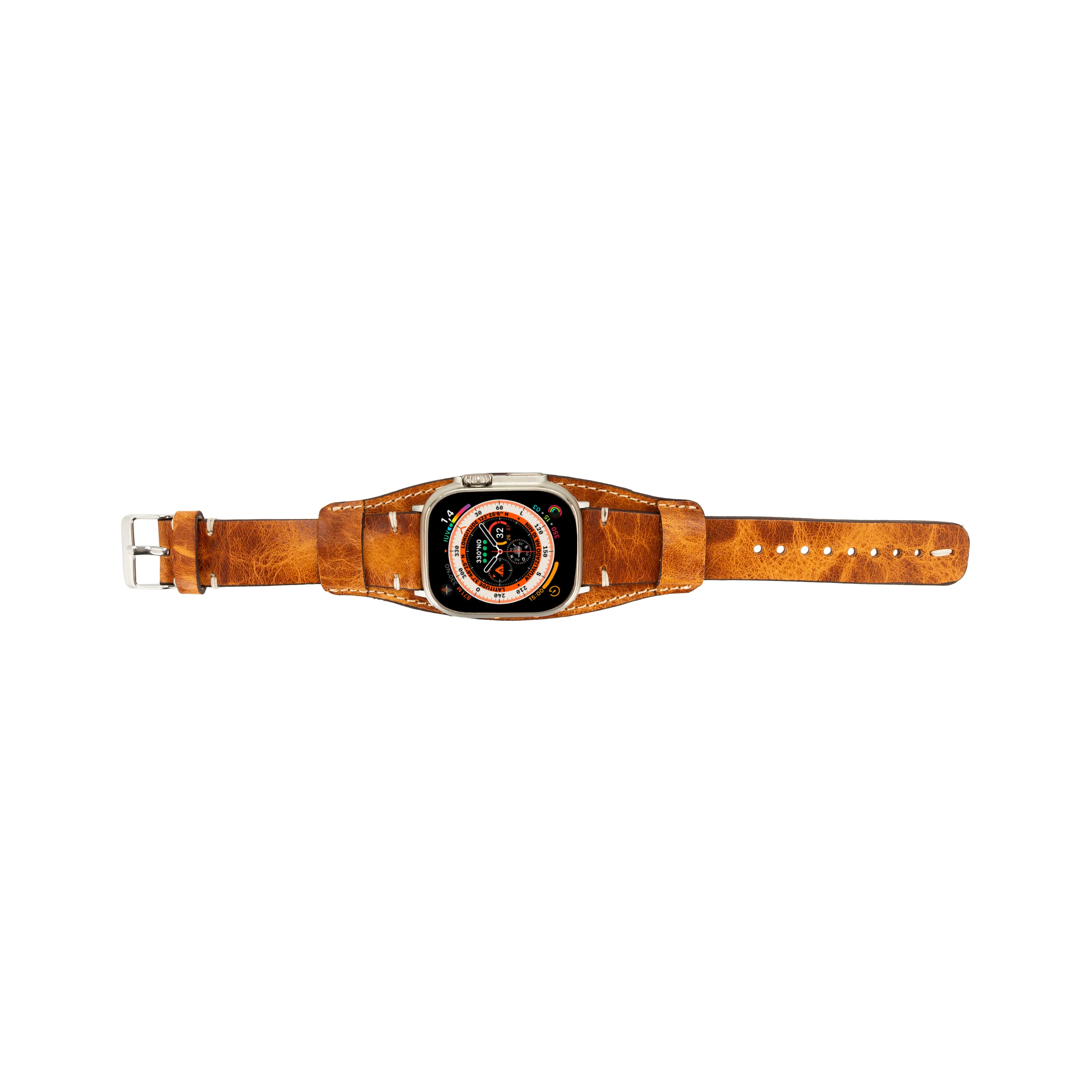 Cuff Leather Fitbit Versa Watch Band