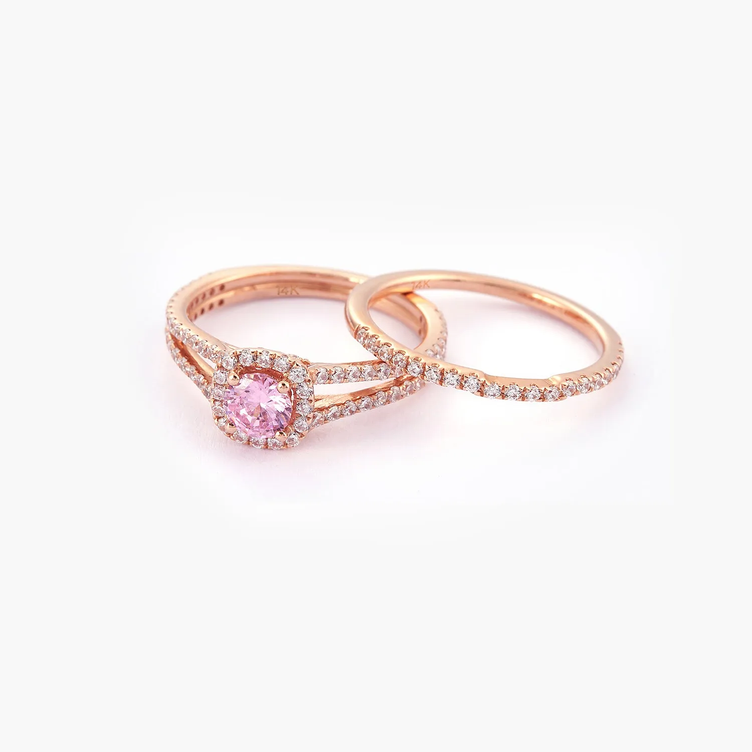 Cushion Ruby with Diamonds Engagement Ring