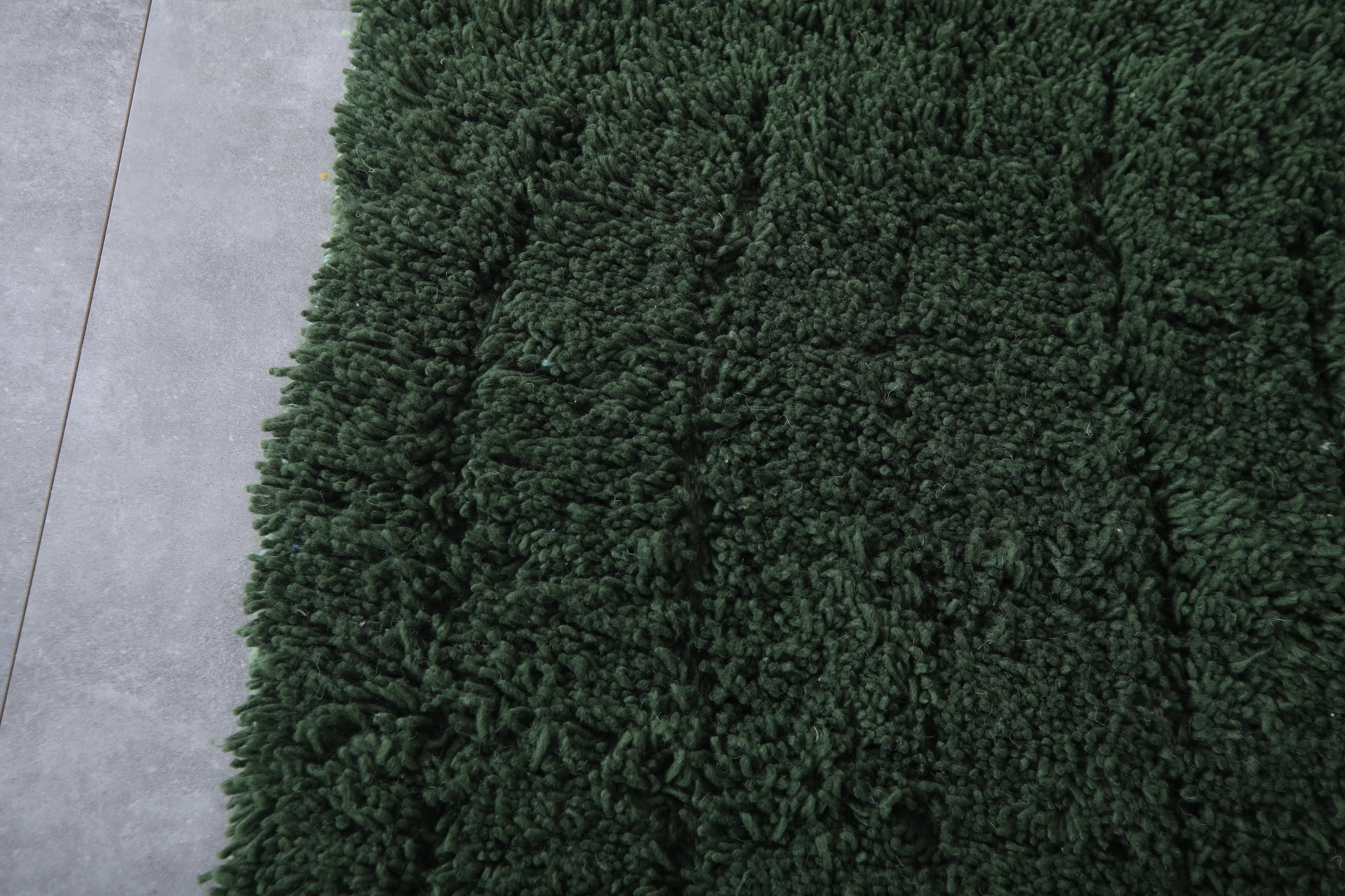 Custom Beni ourain rug Green - Berber Carpet - Custom Rug