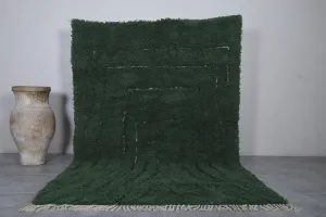 Custom Beni ourain rug Green - Berber Carpet - Custom Rug