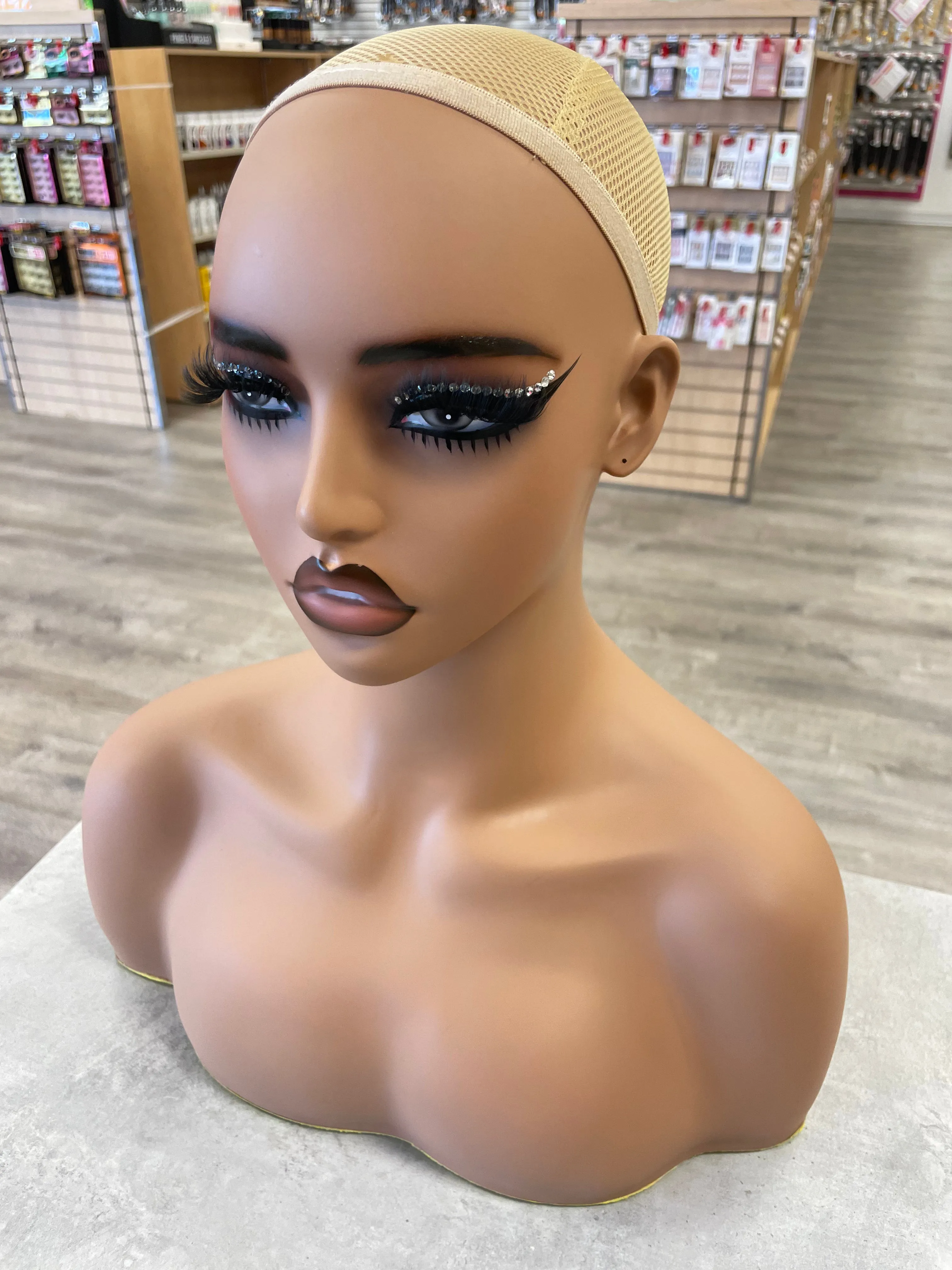 Custom Made Mannequin Head Custom Product Display Mannequin "Zendaya"