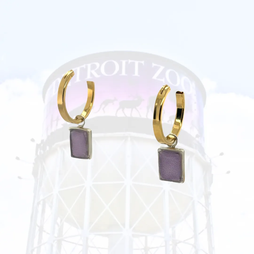 Detroit Zoo Jourdan Hoops | Mixed Metal