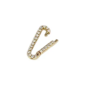 Diamond Charm Holder for Medical ID