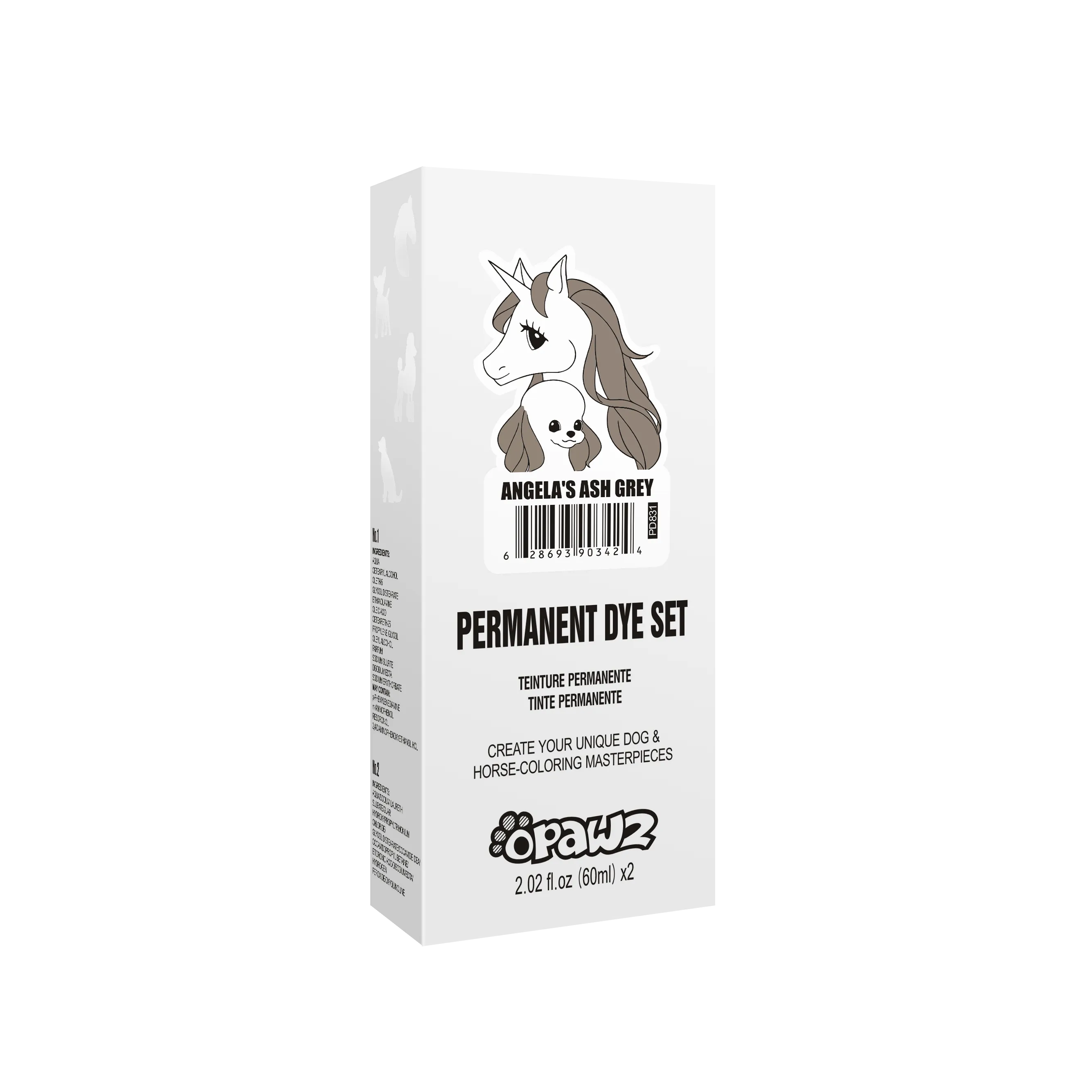 Dog Hair Dye - Angela's Ash Grey (PD31)
