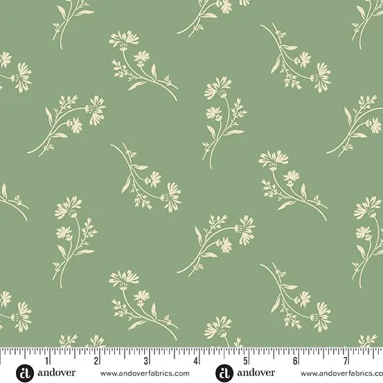 Edyta Sitar | Sewing Basket | Petunia | Jade