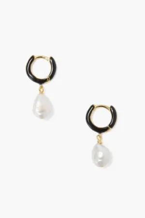 EG-5431 black earrings