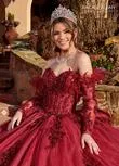 Elegant Glitter Tulle Ballgown