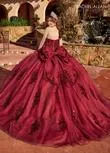 Elegant Glitter Tulle Ballgown